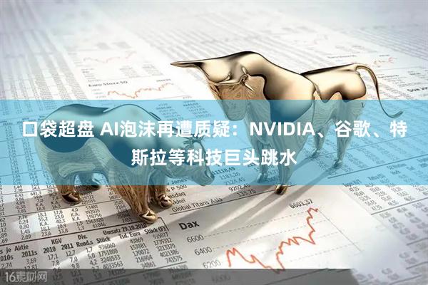 口袋超盘 AI泡沫再遭质疑：NVIDIA、谷歌、特斯拉等科技巨头跳水