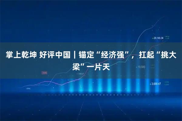 掌上乾坤 好评中国｜锚定“经济强”，扛起“挑大梁”一片天